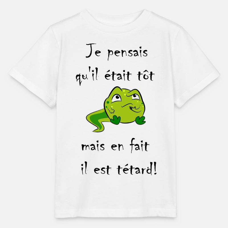 têtard - T-shirt bio MINI CREATOR Stanley/Stella Enfant - blanc