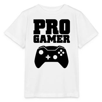 pro gamer - Stanley/Stella MINI CREATOR Kids’ T-Shirt - white - Front - Maike (125cm)
