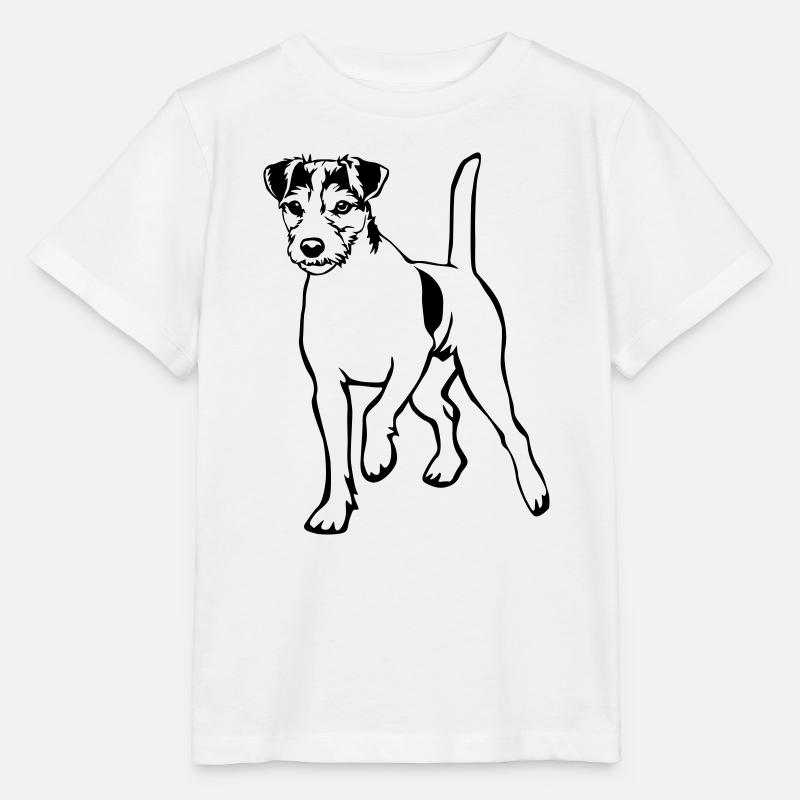 Parson Russell Terrier - Stanley/Stella MINI CREATOR Kids’ T-Shirt - white