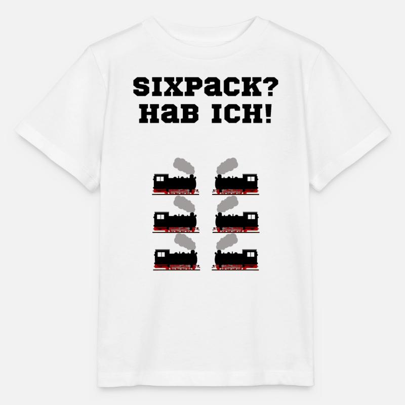 eisenbahn sixpack modelleisenbahn - Stanley/Stella Kinder T-Shirt MINI CREATOR  - Weiß