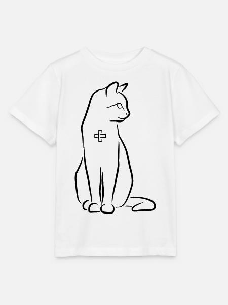 Katzen Erste Hilfe - Stanley/Stella Kinder T-Shirt MINI CREATOR  - Weiß