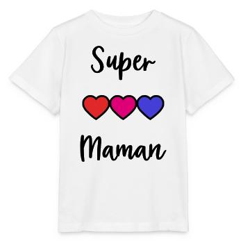 MOM. MOTHER'S DAY. HAPPY MOTHER'S DAY - Stanley/Stella MINI CREATOR Kids’ T-Shirt - white - Front - Maike (125cm)
