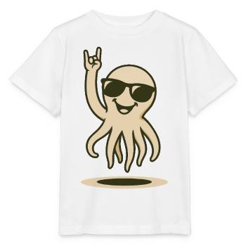 Tentacle Rocker - Stanley/Stella MINI CREATOR Kids’ T-Shirt - white - Front - Maike (125cm)