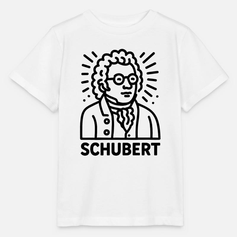 Franz Schubert - Stanley/Stella Kinder T-Shirt MINI CREATOR  - Weiß