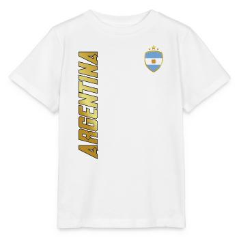 ARGENTINA SPORTY BOLD TYPOGRAPHY - Stanley/Stella MINI CREATOR Kids’ T-Shirt - white - Front - Maike (125cm)