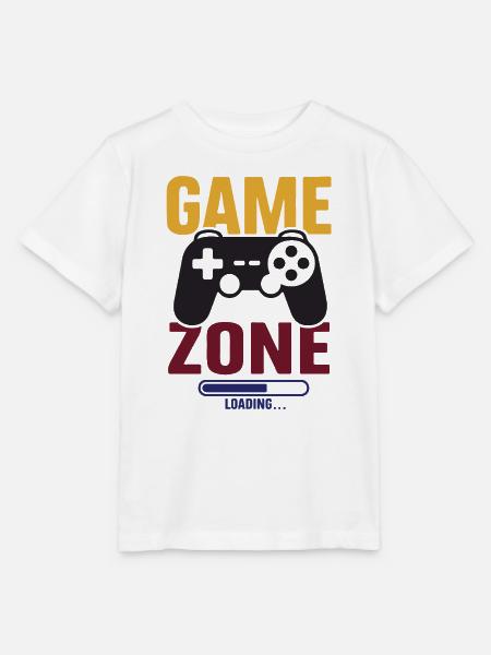 Gamer – Game Zone - Stanley/Stella Kinder T-Shirt MINI CREATOR - Weiß