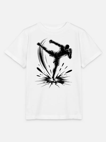 High Kick MMA - Stanley/Stella Kinder T-Shirt MINI CREATOR  - Weiß