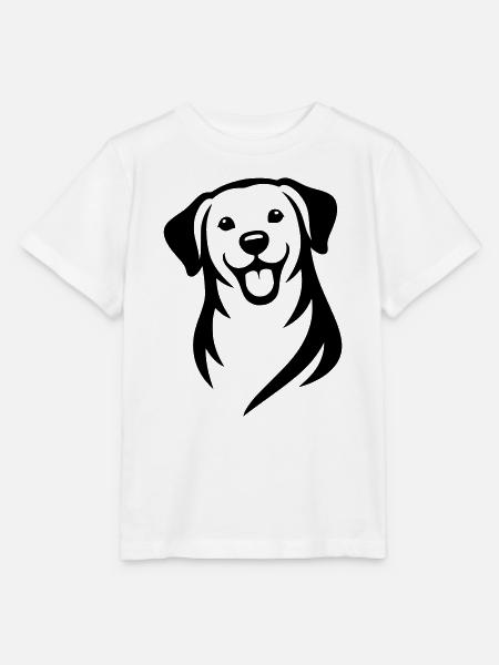 Hund - Stanley/Stella Kinder T-Shirt MINI CREATOR  - Weiß