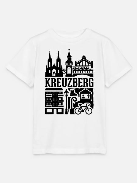 Berlin Kreuzberg in a Nutshell - Stanley/Stella Kinder T-Shirt MINI CREATOR - Weiß