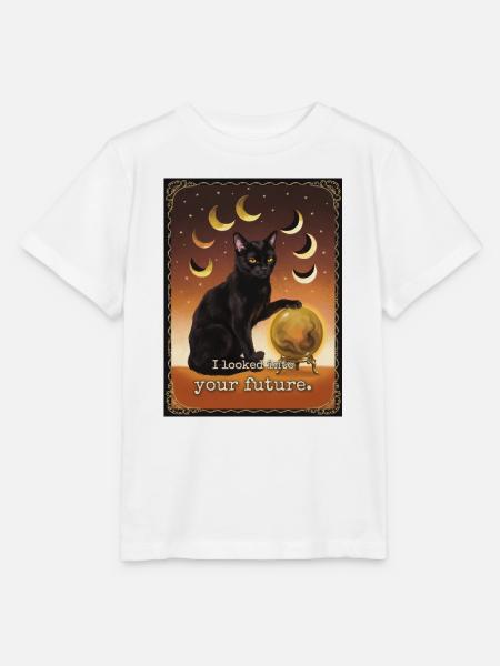 Zukünftige Nope-Katze - Stanley/Stella Kinder T-Shirt MINI CREATOR - Weiß