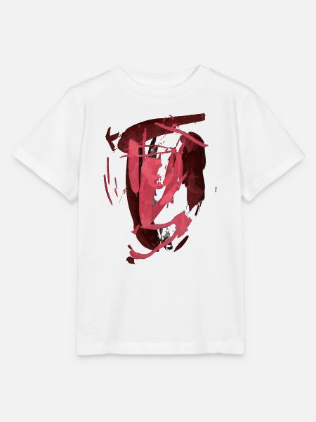 Abstrakt Hintergrund Design. - Stanley/Stella Kinder T-Shirt MINI CREATOR  - Weiß