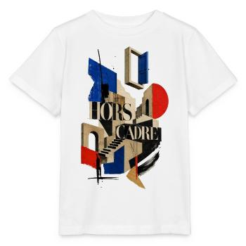 Hors Cadre: Collage d'Architecture - T-shirt bio MINI CREATOR Stanley/Stella Enfant - blanc - Devant - Maike (125cm)