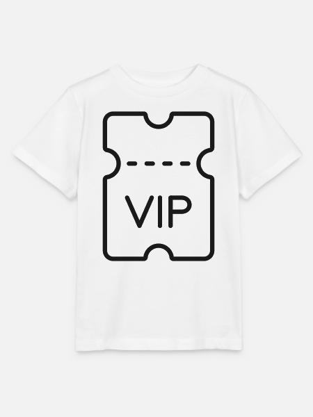 VIP-Ticketausweis - Stanley/Stella Kinder T-Shirt MINI CREATOR - Weiß