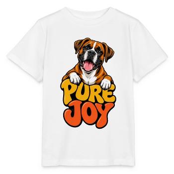 Boxer - Stanley/Stella Kinder T-Shirt MINI CREATOR  - Weiß - Vorne - Maike (125cm)