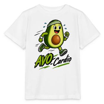 Avocado Fitnessläufer - Stanley/Stella Kinder T-Shirt MINI CREATOR  - Weiß - Vorne - Maike (125cm)
