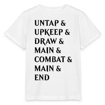 The Steps Of A Turn – schwarz - Stanley/Stella Kinder T-Shirt MINI CREATOR  - Weiß - Vorne - Maike (125cm)