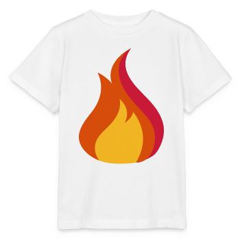 Feuer - Stanley/Stella Kinder T-Shirt MINI CREATOR  - Weiß - Vorne - Maike (125cm)