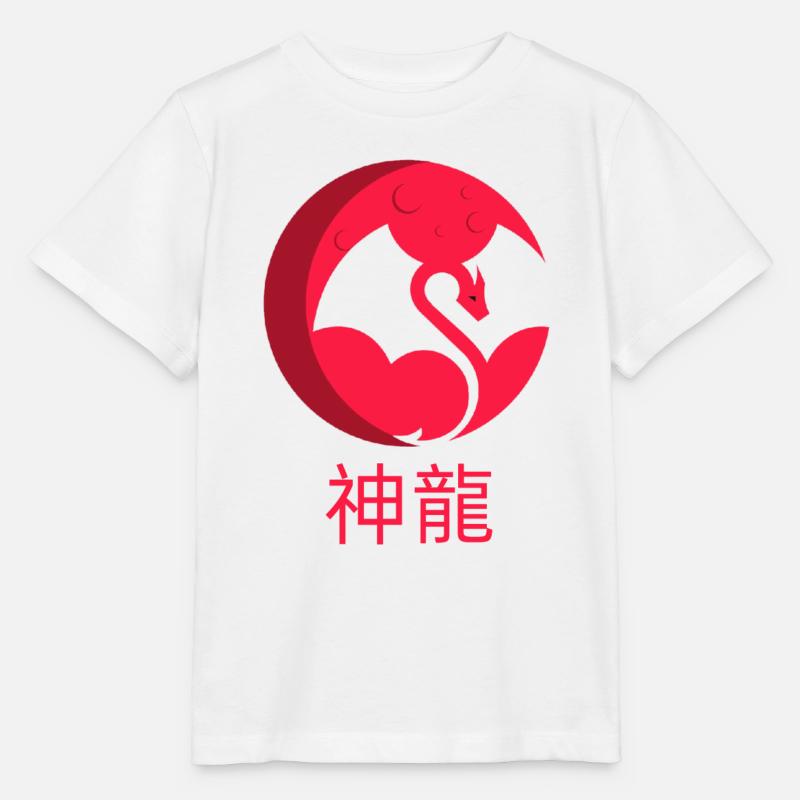 Drache - Stanley/Stella Kinder T-Shirt MINI CREATOR  - Weiß