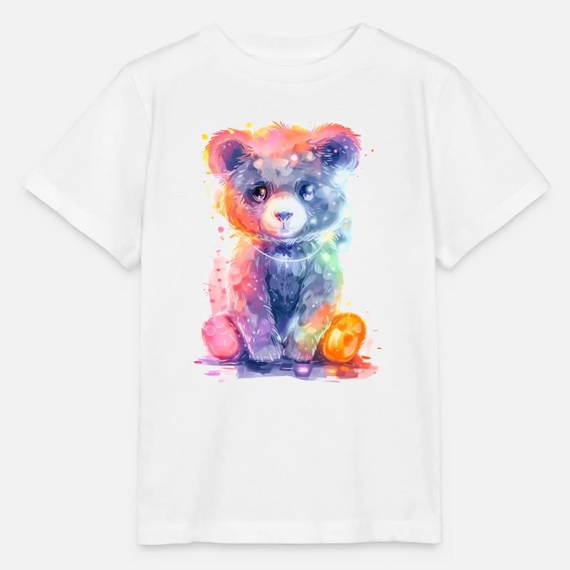 Néon Baer - T-shirt bio MINI CREATOR Stanley/Stella Enfant - blanc