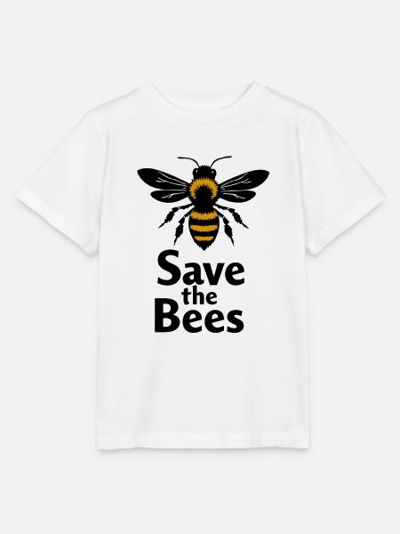 RETTET DIE BIENEN - Stanley/Stella Kinder T-Shirt MINI CREATOR - Weiß