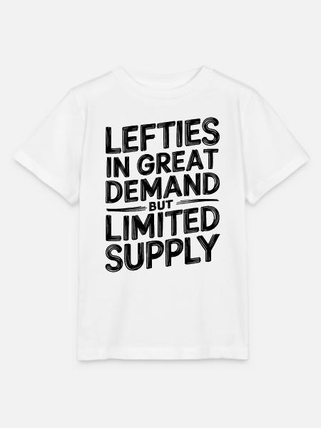 Linkshänder mit Stil gesucht - Stanley/Stella Kinder T-Shirt MINI CREATOR - Weiß