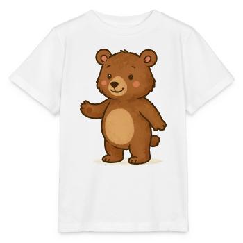 Bear Teddy Bear - Stanley/Stella MINI CREATOR Kids’ T-Shirt - white - Front - Maike (125cm)