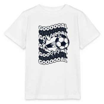 Goal Soccer Goal Keeper Futbol Coach Soccer - Stanley/Stella MINI CREATOR Kids’ T-Shirt - white - Front - Maike (125cm)