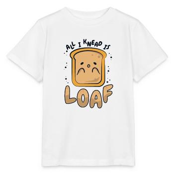 Alles, was ich knete, ist Brotbrotteig Brotbackautomat Brot - Stanley/Stella Kinder T-Shirt MINI CREATOR  - Weiß - Vorne - Maike (125cm)
