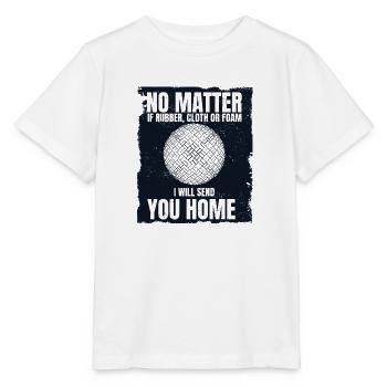 Ich schicke dir Home Game Prisonball Teamplayer - Stanley/Stella Kinder T-Shirt MINI CREATOR  - Weiß - Vorne - Maike (125cm)