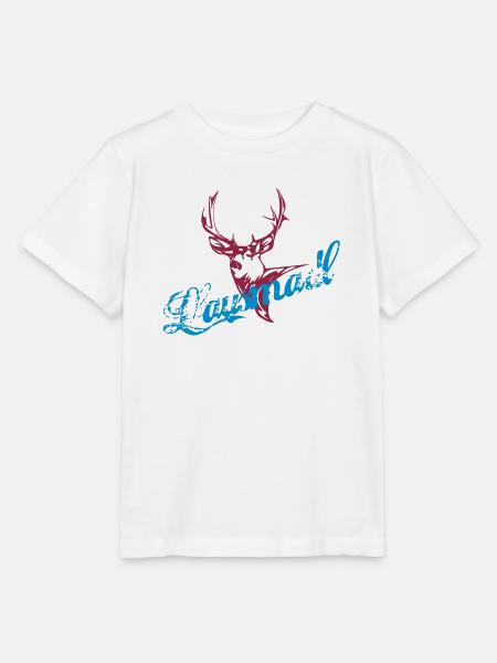 Lausmadl Trachten Shirt - Stanley/Stella Kinder T-Shirt MINI CREATOR - Weiß