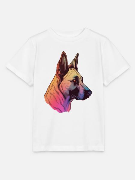 Belgian Malinois - Stanley/Stella Kinder T-Shirt MINI CREATOR - Weiß