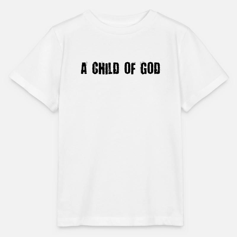 Ein Kind Gottes - Stanley/Stella Kinder T-Shirt MINI CREATOR  - Weiß