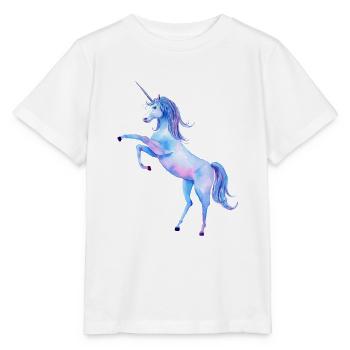 Licorne / licorne 20 5 - T-shirt bio MINI CREATOR Stanley/Stella Enfant - blanc - Devant - Maike (125cm)