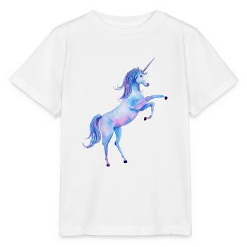 Unicorn / Einhorn 20 4 - Stanley/Stella Kinder T-Shirt MINI CREATOR  - Weiß - Vorne - Maike (125cm)