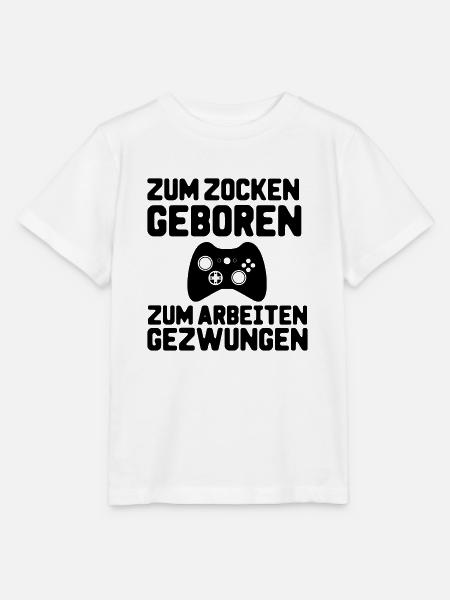 Gamers 4ever 2 - Stanley/Stella Kinder T-Shirt MINI CREATOR  - Weiß