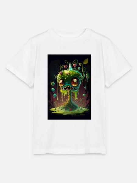 Zombie Frozen - Stanley/Stella Kinder T-Shirt MINI CREATOR - Weiß