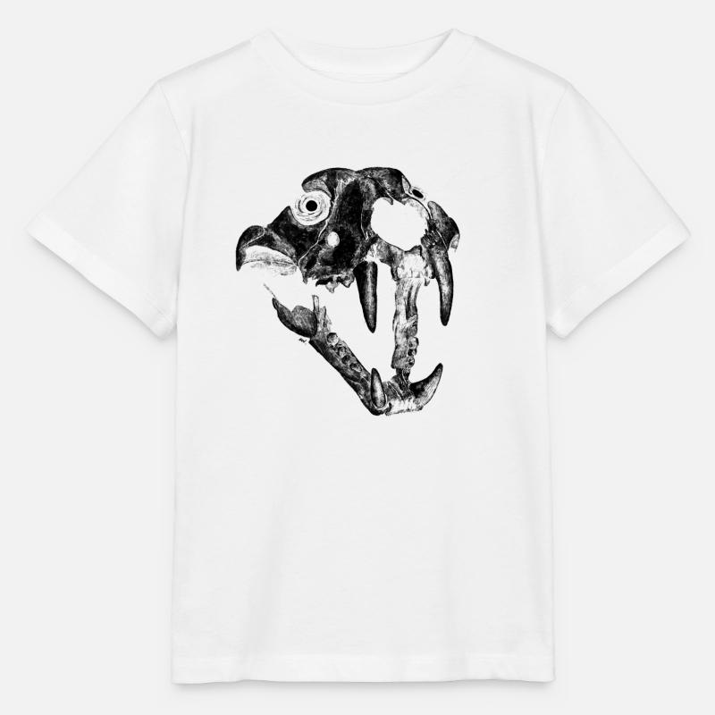 Fuchs Schädel - Stanley/Stella Kinder T-Shirt MINI CREATOR  - Weiß