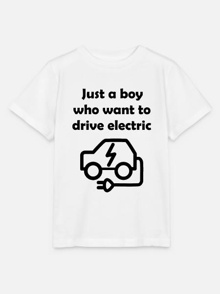 Nur elektrisch - Stanley/Stella Kinder T-Shirt MINI CREATOR - Weiß