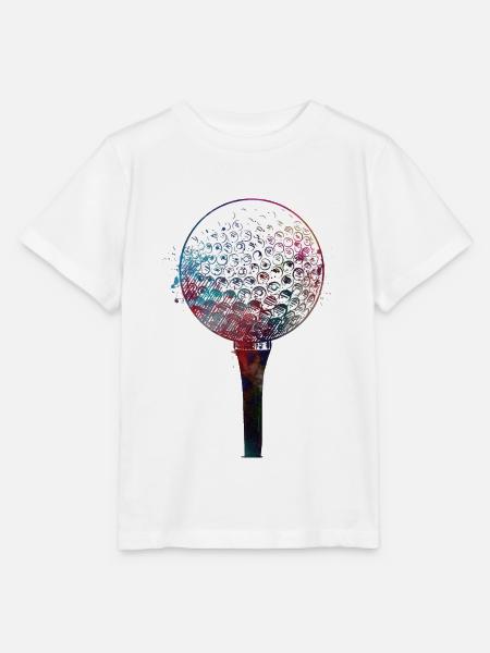 Golfspieler Sport #golf #sport - Stanley/Stella Kinder T-Shirt MINI CREATOR  - Weiß