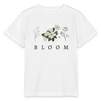 Bloom Floral Design - Stanley/Stella MINI CREATOR Kids’ T-Shirt - white - Front - Maike (125cm)