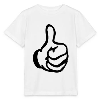 comme la main - T-shirt bio MINI CREATOR Stanley/Stella Enfant - blanc - Devant - Maike (125cm)