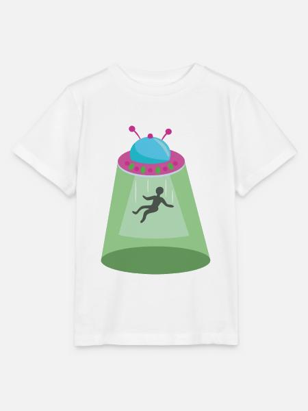 Ufo - Stanley/Stella Kinder T-Shirt MINI CREATOR - Weiß