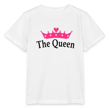 The Queen - Stanley/Stella Kinder T-Shirt MINI CREATOR  - Weiß - Vorne - Maike (125cm)