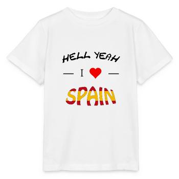 Spanien Spain - Stanley/Stella Kinder T-Shirt MINI CREATOR  - Weiß - Vorne - Maike (125cm)