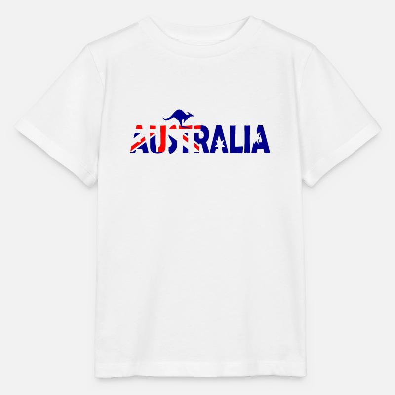 Australie - T-shirt bio MINI CREATOR Stanley/Stella Enfant - blanc