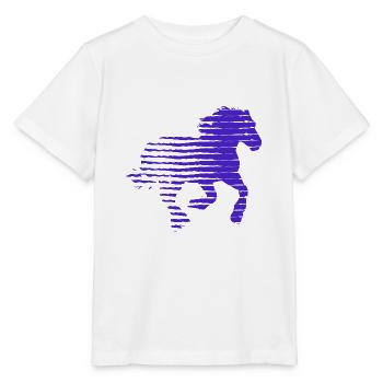 HORSE. COLT. MARE. ANIMAL. ANIMALS. NATURE. - Stanley/Stella MINI CREATOR Kids’ T-Shirt - white - Front - Maike (125cm)