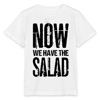 Maintenant, nous avons la salade - T-shirt bio MINI CREATOR Stanley/Stella Enfant - blanc - Devant - Maike (125cm)