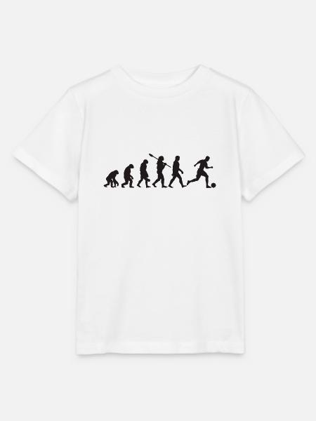 Evolution Fußball - Stanley/Stella Kinder T-Shirt MINI CREATOR - Weiß