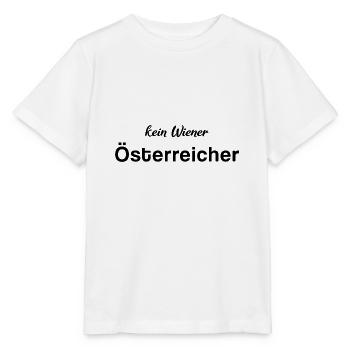 Österreicher kein Wiener Österreicher - Stanley/Stella Kinder T-Shirt MINI CREATOR  - Weiß - Vorne - Maike (125cm)