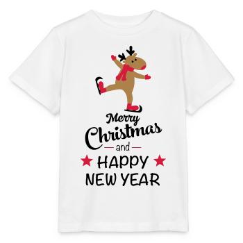 Noël - T-shirt bio MINI CREATOR Stanley/Stella Enfant - blanc - Devant - Maike (125cm)